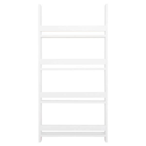 ΡΑΦΙΕΡΑ ΤΟΙΧΟΥ SANI HM18224.01 ΜΕΛΑΜΙΝΗ ΣΕ ΛΕΥΚΟ 60x10x120Υεκ. (4 ΡΑΦΙΑ) - Image 3