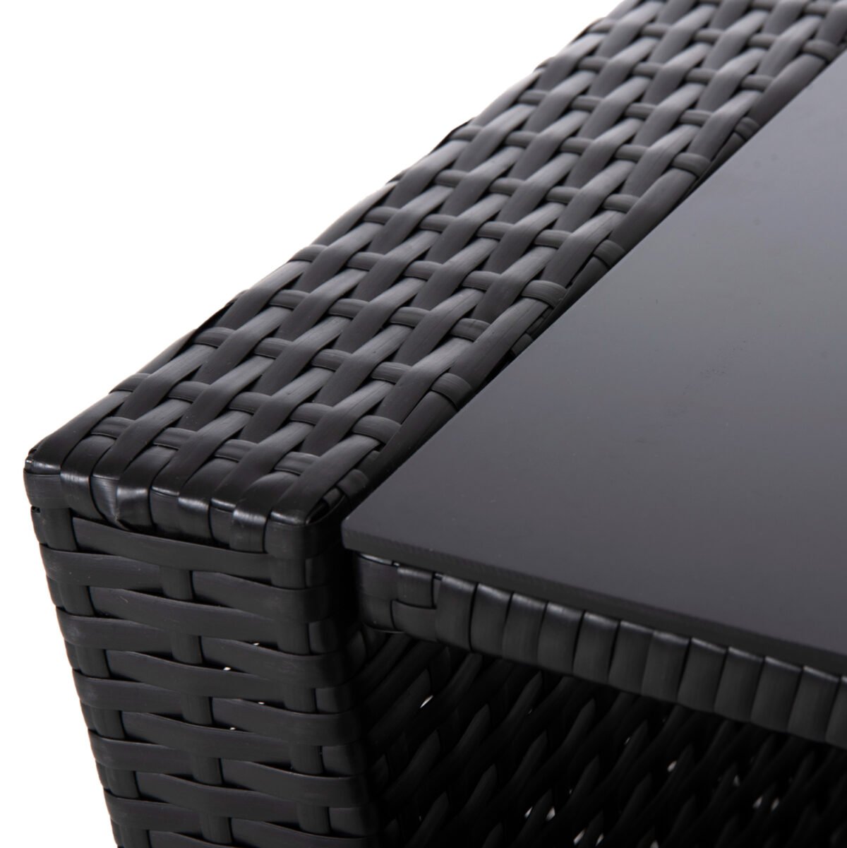 ΣΑΛΟΝΙ ΕΞ.ΧΩΡΟΥ 4ΤΜΧ THORE HM5978 ΣΥΝΘ. RATTAN ΜΑΥΡΟ-ΜΠΕΖ ΜΑΞΙΛΑΡΙΑ - Image 9