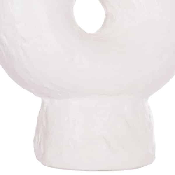 ΣΕΤ 2ΤΜΧ ΕΠΙΤΡΑΠΕΖΙΑ ΔΙΑΚΟΣΜΗΤΙΚΑ ΒΑΖΑ NAMENTIS HM21143.02 ΤΕΡΑΚΟΤΑ ΛΕΥΚΟ & ΒΥΣΣΙΝΙ - Image 5