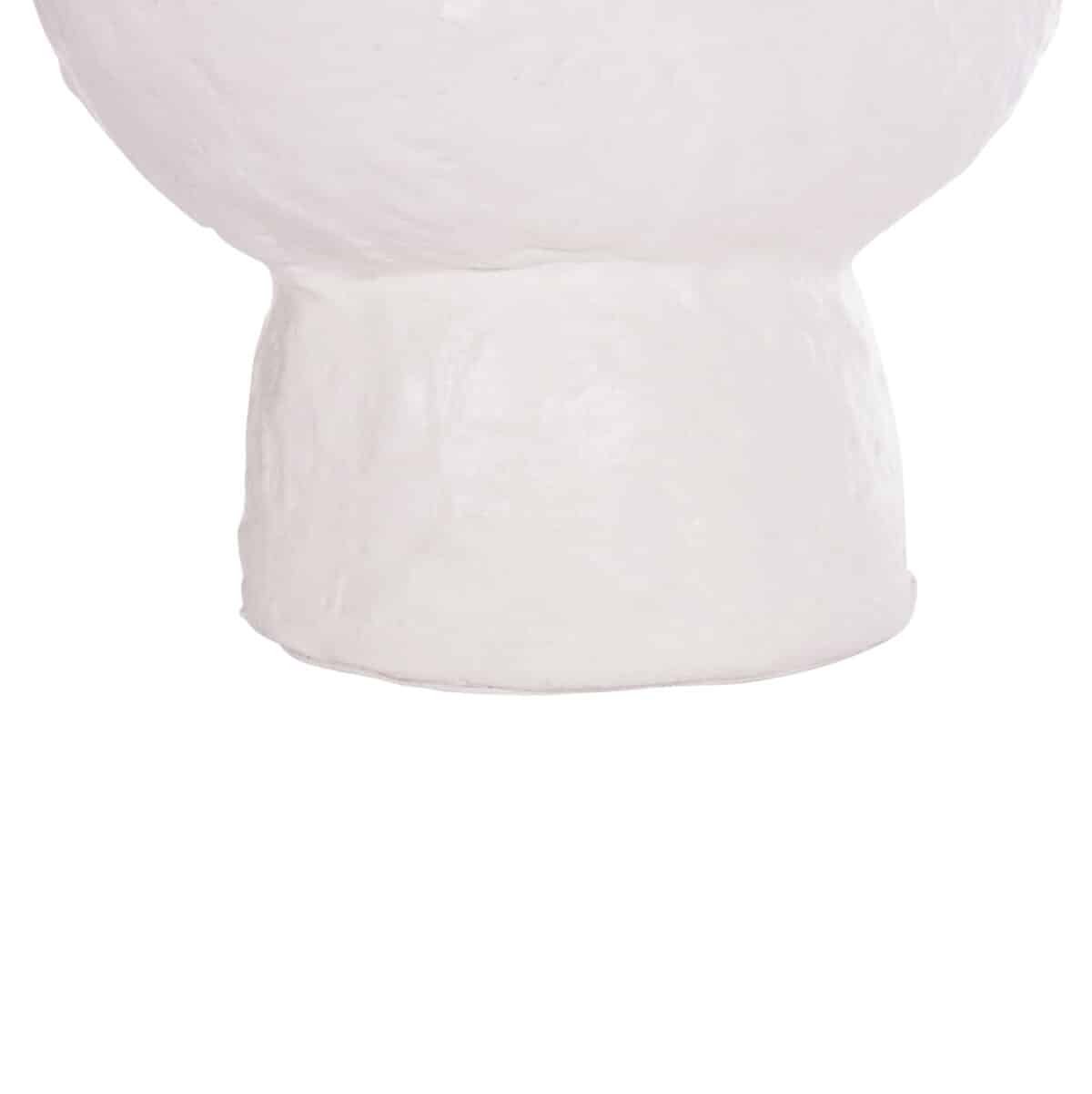 ΣΕΤ 2ΤΜΧ ΕΠΙΤΡΑΠΕΖΙΑ ΔΙΑΚΟΣΜΗΤΙΚΑ ΒΑΖΑ NAMENTIS HM21143.02 ΤΕΡΑΚΟΤΑ ΛΕΥΚΟ & ΒΥΣΣΙΝΙ - Image 6