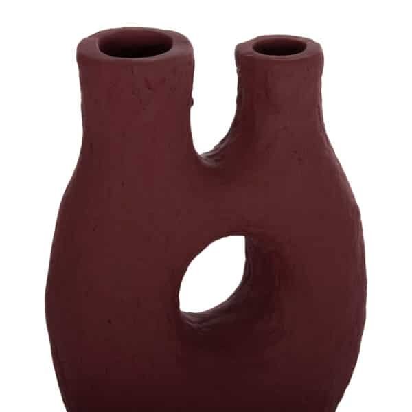 ΣΕΤ 2ΤΜΧ ΕΠΙΤΡΑΠΕΖΙΑ ΔΙΑΚΟΣΜΗΤΙΚΑ ΒΑΖΑ NAMENTIS HM21143.02 ΤΕΡΑΚΟΤΑ ΛΕΥΚΟ & ΒΥΣΣΙΝΙ - Image 7