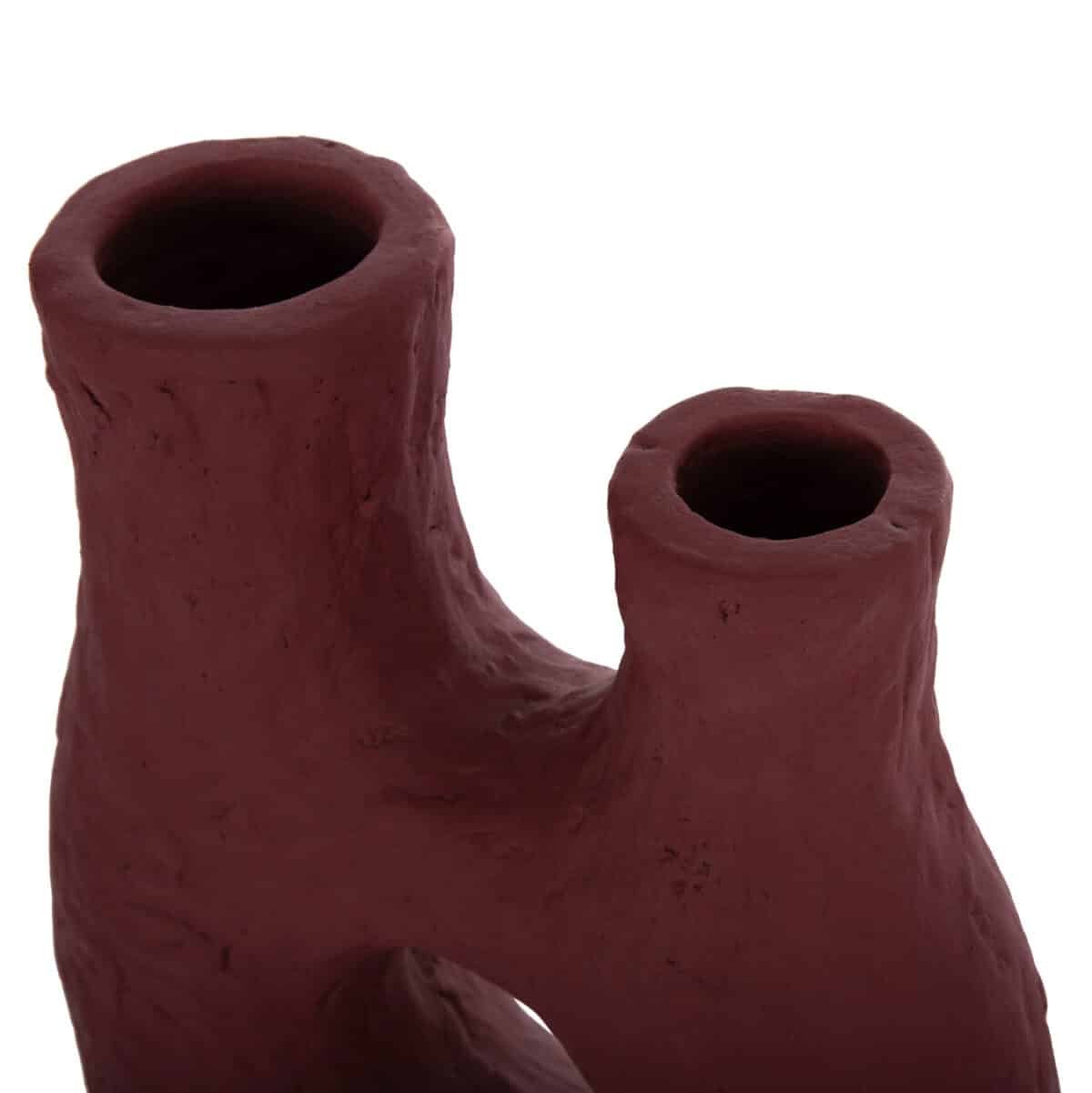 ΣΕΤ 2ΤΜΧ ΕΠΙΤΡΑΠΕΖΙΑ ΔΙΑΚΟΣΜΗΤΙΚΑ ΒΑΖΑ NAMENTIS HM21143.02 ΤΕΡΑΚΟΤΑ ΛΕΥΚΟ & ΒΥΣΣΙΝΙ - Image 8