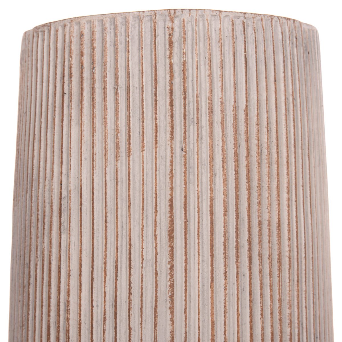 ΣΕΤ 2ΤΜΧ ΓΛΑΣΤΡΕΣ ΚΥΛΙΝΔΡΟΙ ΣΕΙΡΑ GARDENER HM4727 FIBERCLAY-ΧΡΩΜΑ CEMENT Φ35x64Υεκ - Image 7