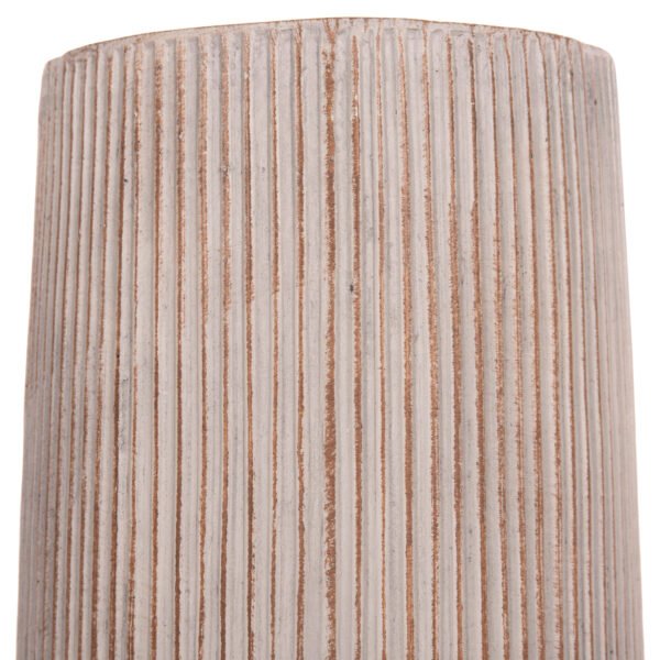 ΣΕΤ 2ΤΜΧ ΓΛΑΣΤΡΕΣ ΚΥΛΙΝΔΡΟΙ ΣΕΙΡΑ GARDENER HM4727 FIBERCLAY-ΧΡΩΜΑ CEMENT Φ35x64Υεκ - Image 7