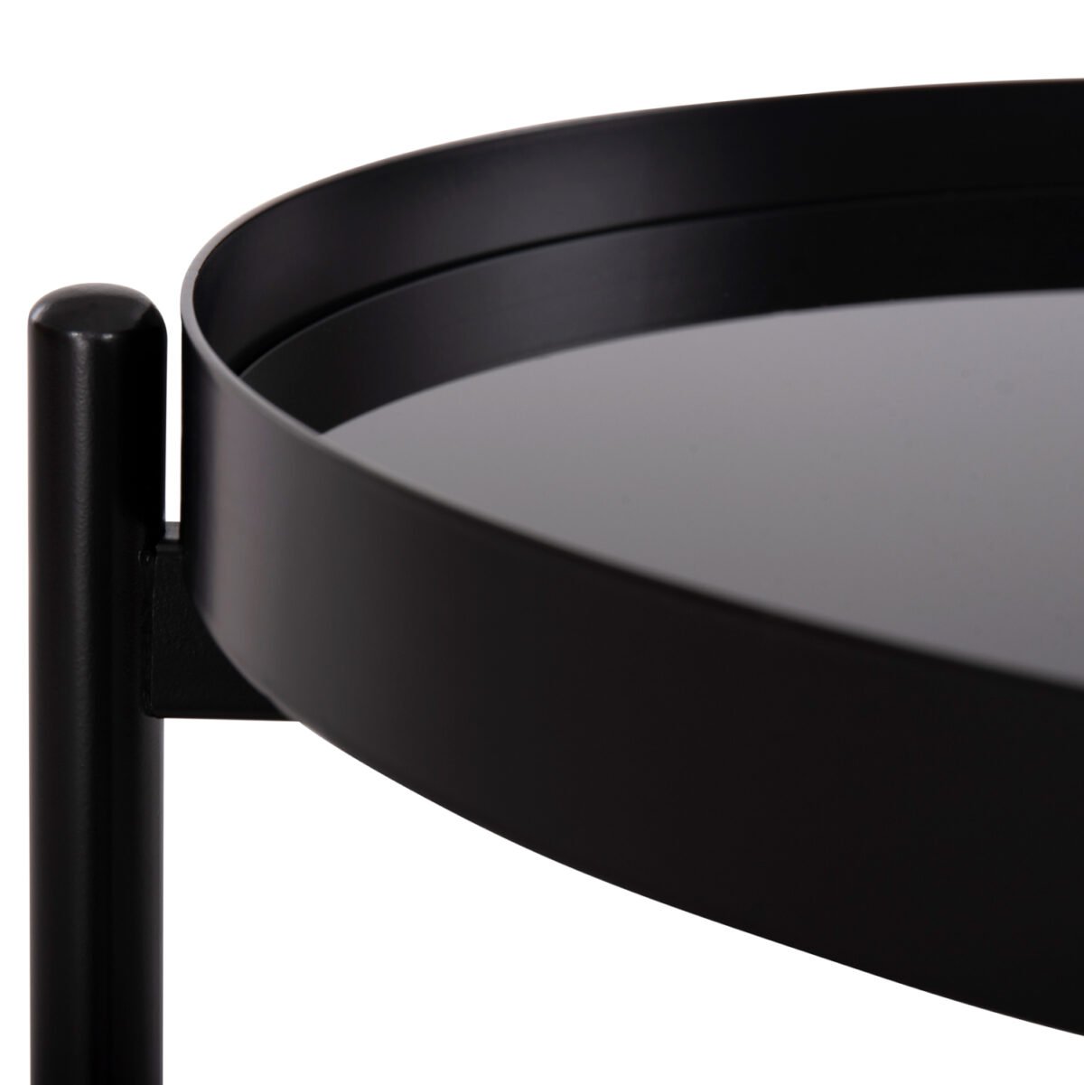 ΣΕΤ 2ΤΜΧ ΤΡΑΠΕΖΙΑ ΣΑΛΟΝΙΟΥ SEITZ HM21086 ΜΕΤΑΛΛΟ-ΣΥΝΘΕΤΙΚΟ RATTAN Φ80εκ & Φ50εκ - Image 5