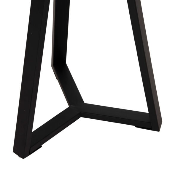 ΣΕΤ 2ΤΜΧ ΤΡΑΠΕΖΙΑ ΣΑΛΟΝΙΟΥ ROCKET HM21090.01 MDF ΓΚΡΙ ΜΑΡΜΑΡΟ Φ80εκ & Φ45εκ - Image 6