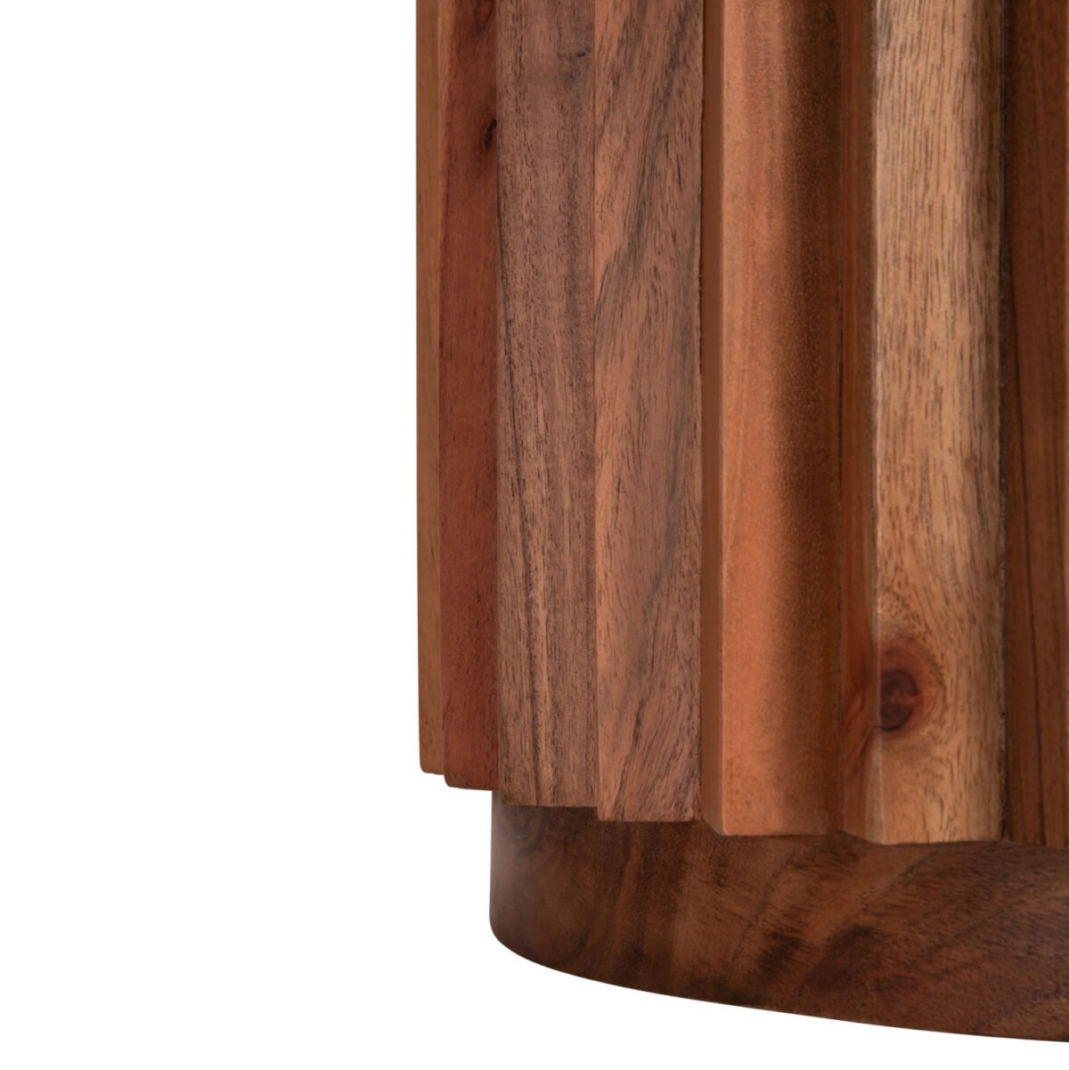 ΣΕΤ 2ΤΜΧ ΤΡΑΠΕΖΙΑ ΣΑΛΟΝΙΟΥ ΣΤΡΟΓΓΥΛΑ SEDGE HM11944 ΜΑΣΙΦ ΑΚΑΚΙΑ Φ90 & Φ40εκ. - Image 8