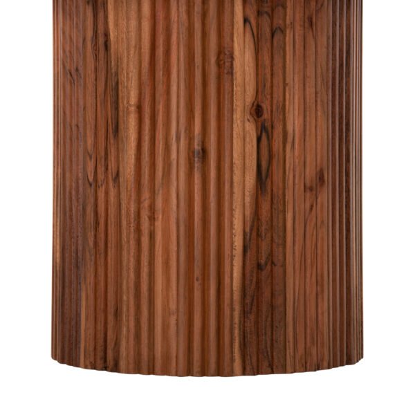 ΣΕΤ 2ΤΜΧ ΤΡΑΠΕΖΙΑ ΣΑΛΟΝΙΟΥ ΣΤΡΟΓΓΥΛΑ RAJJEH HM11943 ΜΑΣΙΦ ΑΚΑΚΙΑ Φ50 & Φ60εκ. - Image 8