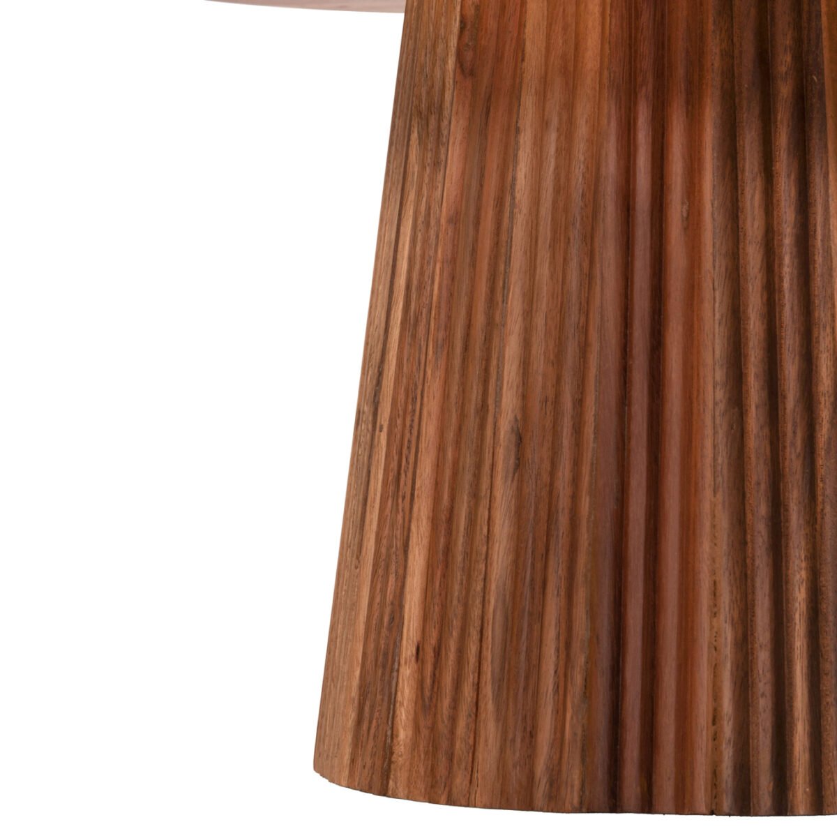 ΣΕΤ 2ΤΜΧ ΤΡΑΠΕΖΙΑ ΣΑΛΟΝΙΟΥ ΣΤΡΟΓΓΥΛΑ GROOT HM11945 ΜΑΣΙΦ ΑΚΑΚΙΑ Φ80 & Φ45εκ. - Image 9