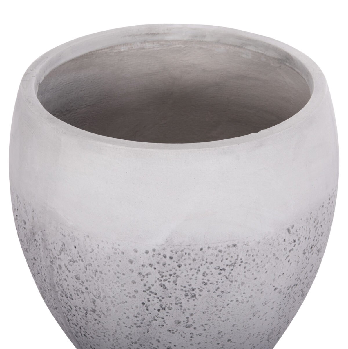 ΣΕΤ 3ΤΜΧ ΓΛΑΣΤΡΕΣ ΣΕΙΡΑ GARDENER HM4718 FIBERCLAY ΛΕΥΚΟ Φ55x54Υεκ - Image 8