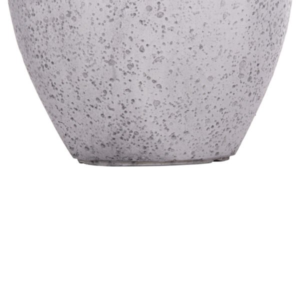 ΣΕΤ 3ΤΜΧ ΓΛΑΣΤΡΕΣ ΣΕΙΡΑ GARDENER HM4718 FIBERCLAY ΛΕΥΚΟ Φ55x54Υεκ - Image 10