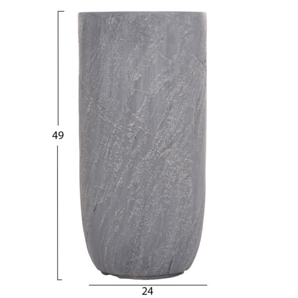 ΣΕΤ 3ΤΜΧ ΓΛΑΣΤΡΕΣ ΚΥΛΙΝΔΡΟΙ ΣΕΙΡΑ GARDENER HM4720 FIBERCLAY-ΧΡΩΜΑ CEMENT Φ44x79Υεκ - Image 5