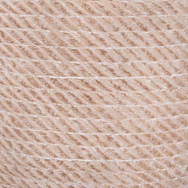 ΣΕΤ 4ΤΜΧ ΓΛΑΣΤΡΕΣ ΣΤΡΟΓΓΥΛΕΣ GARDENER HM4722 FIBERCLAY--IVORY CEMENT Φ54x54Υεκ - Image 10