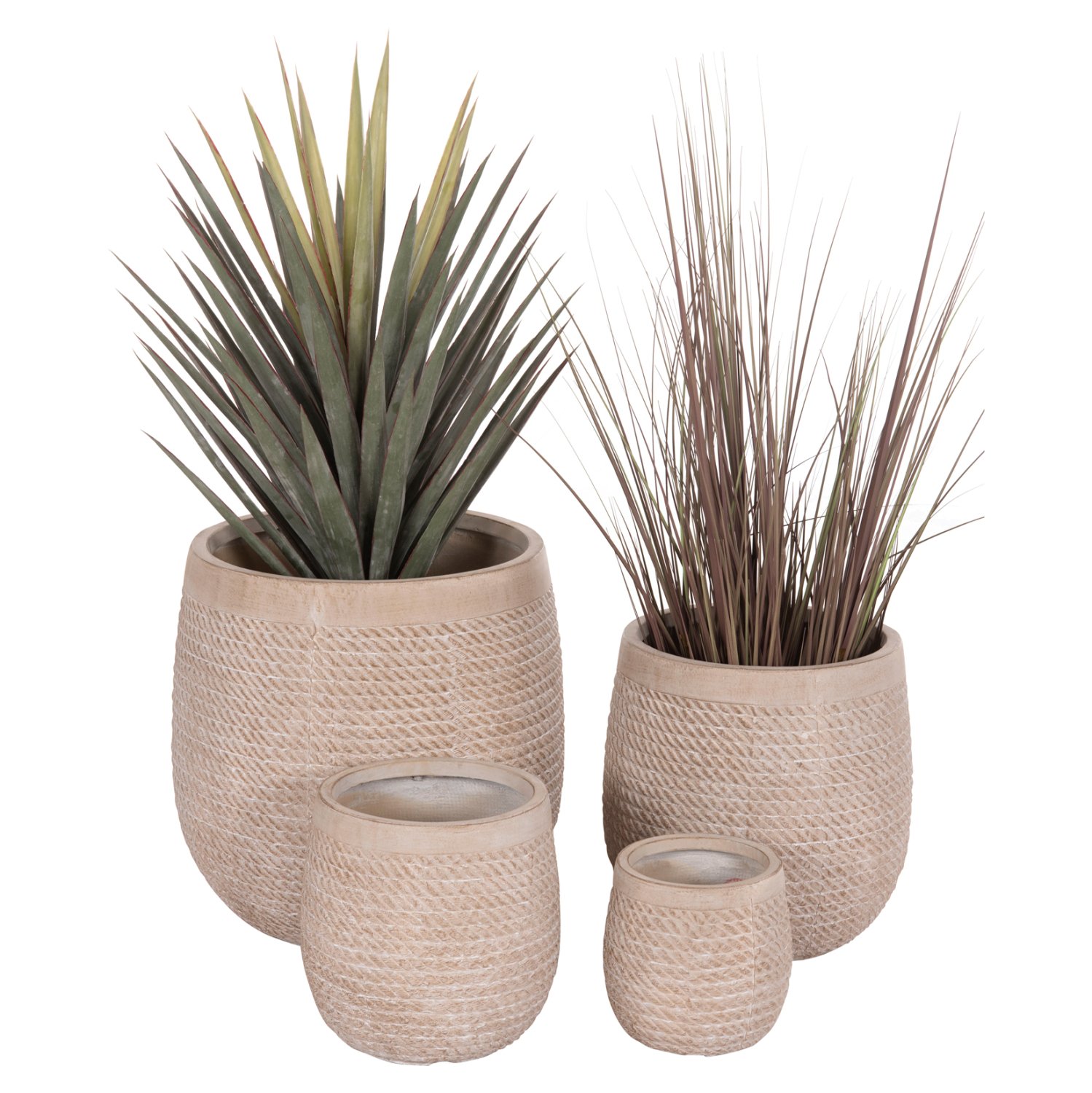 ΣΕΤ 4ΤΜΧ ΓΛΑΣΤΡΕΣ ΣΤΡΟΓΓΥΛΕΣ GARDENER HM4722 FIBERCLAY--IVORY CEMENT Φ54x54Υεκ ΣΕΤ 4ΤΜΧ ΓΛΑΣΤΡΕΣ ΣΤΡΟΓΓΥΛΕΣ GARDENER HM4722 FIBERCLAY--IVORY CEMENT Φ54x54Υεκ