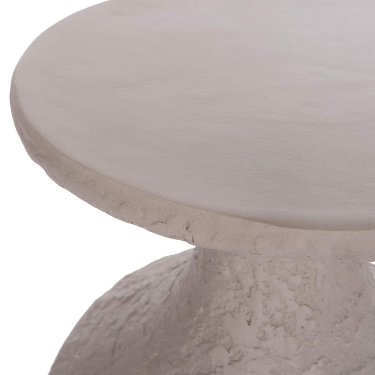 ΣΕΤ ΒΟΗΘΗΤΙΚΑ ΤΡΑΠΕΖΙΑ REBON 2ΤΜΧ HM21137.03 FIBER CEMENT ΣΕ ΓΚΡΙ--Φ40εκ & Φ27,5εκ - Image 8