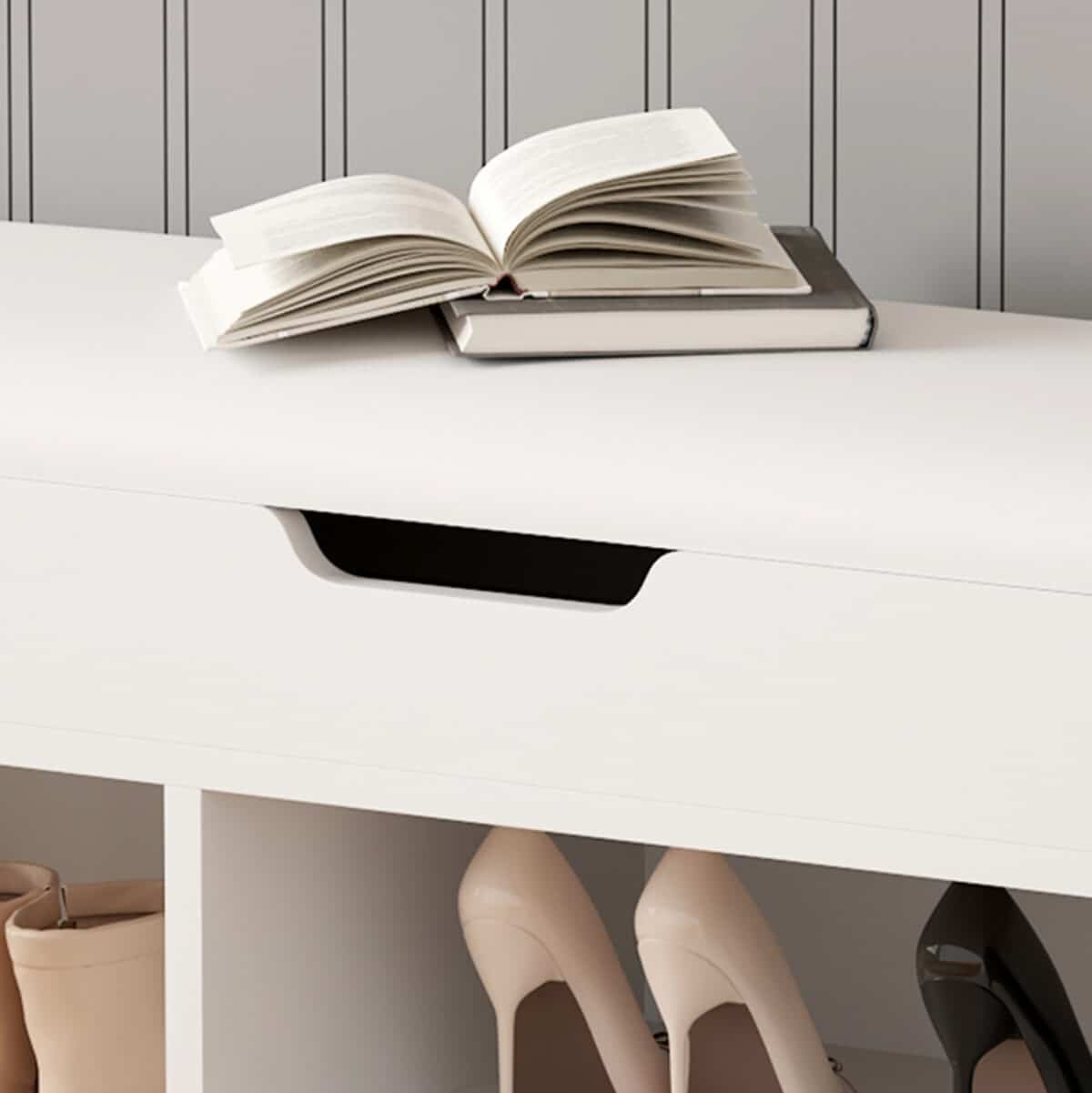 ΣΕΤ ΕΙΣΟΔΟΥ 2ΤΜΧ CHERYL HM21276.02 ΜΕΛΑΜΙΝΗ ΣΕ ΛΕΥΚΟ--SONAMA - Image 8