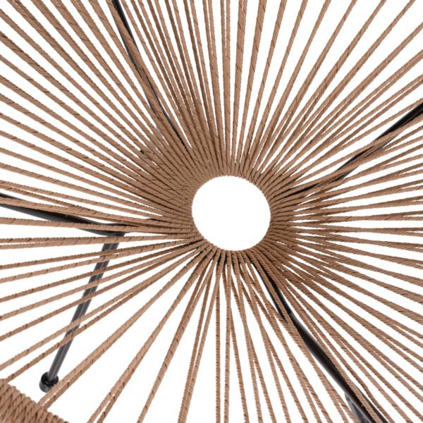 ΣΕΤ ΕΞΩΤΕΡΙΚΟΥ ΧΩΡΟΥ 3ΤΜΧ ACAPULCO HM21100 TWISTED WICKER-ΜΕΤΑΛΛΟ - Image 6