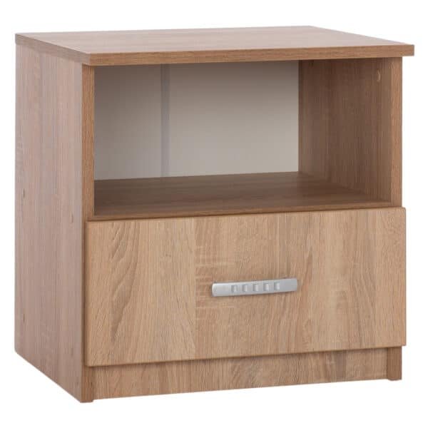 ΣΕΤ ΚΡΕΒΑΤΟΚΑΜΑΡΑΣ 5ΤΜΧ ADLER HM11758 ΜΕΛΑΜΙΝΗ SONAMA OAK-ΓΙΑ ΣΤΡΩΜΑ 160x200εκ - Image 9