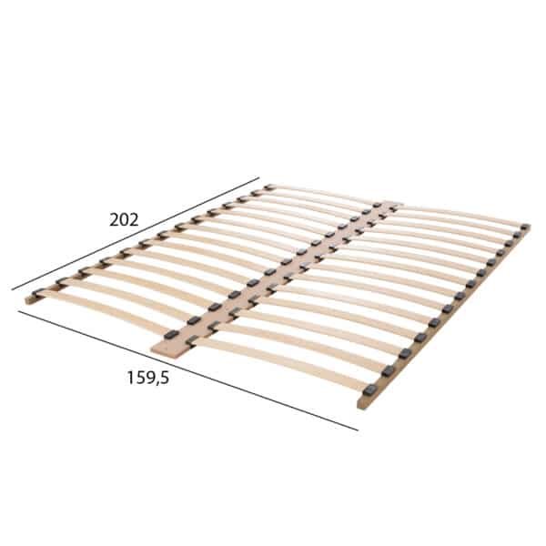 ΣΕΤ ΚΡΕΒΑΤΟΚΑΜΑΡΑΣ 5ΤΜΧ ADLER HM11758.03 ΜΕΛΑΜΙΝΗ ΛΕΥΚΗ-ΓΙΑ ΣΤΡΩΜΑ 160x200εκ - Image 3