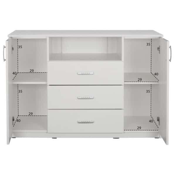 ΣΕΤ ΚΡΕΒΑΤΟΚΑΜΑΡΑΣ 5ΤΜΧ ADLER HM11758.03 ΜΕΛΑΜΙΝΗ ΛΕΥΚΗ-ΓΙΑ ΣΤΡΩΜΑ 160x200εκ - Image 5