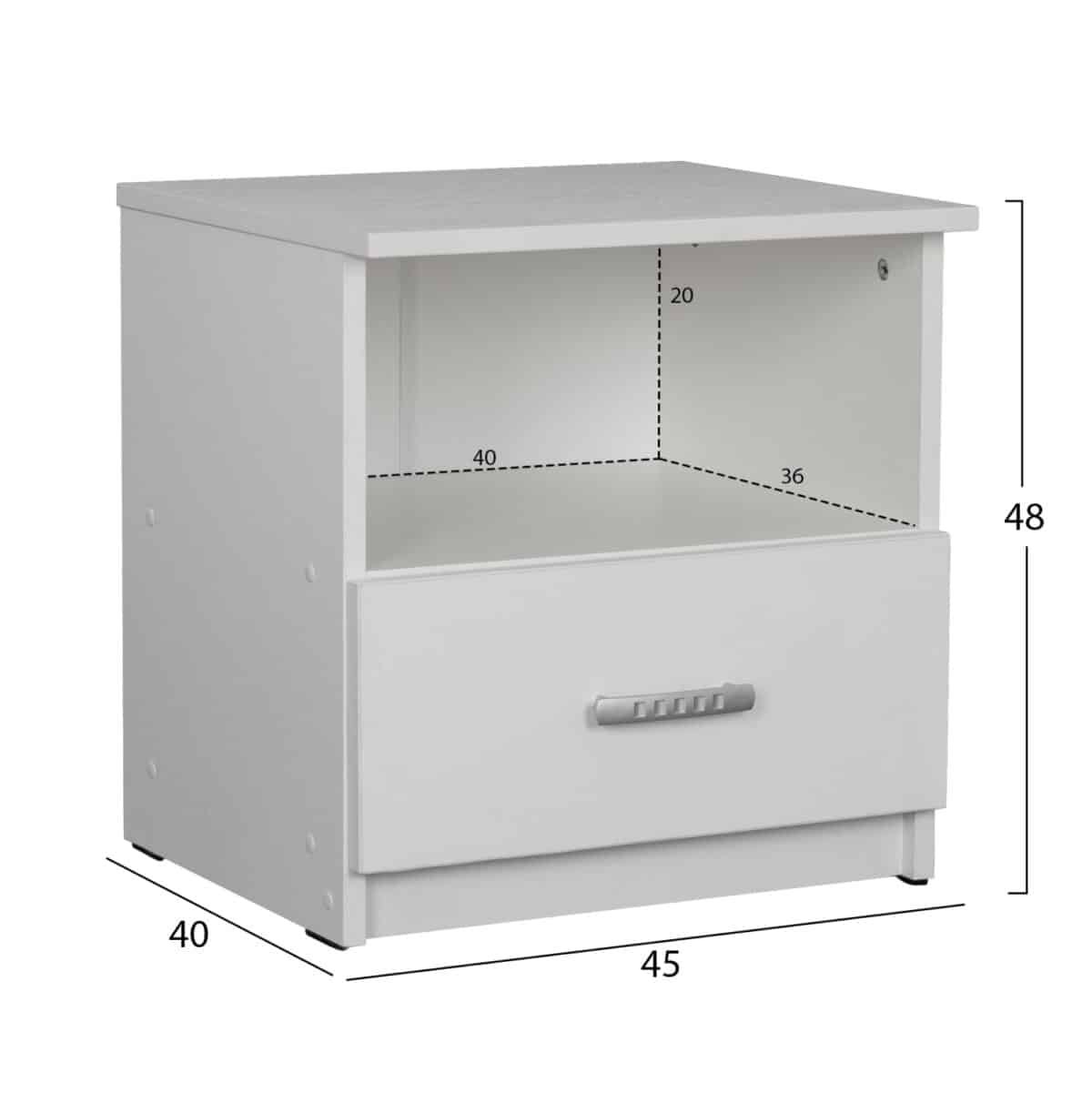 ΣΕΤ ΚΡΕΒΑΤΟΚΑΜΑΡΑΣ 5ΤΜΧ ADLER HM11758.03 ΜΕΛΑΜΙΝΗ ΛΕΥΚΗ-ΓΙΑ ΣΤΡΩΜΑ 160x200εκ - Image 6