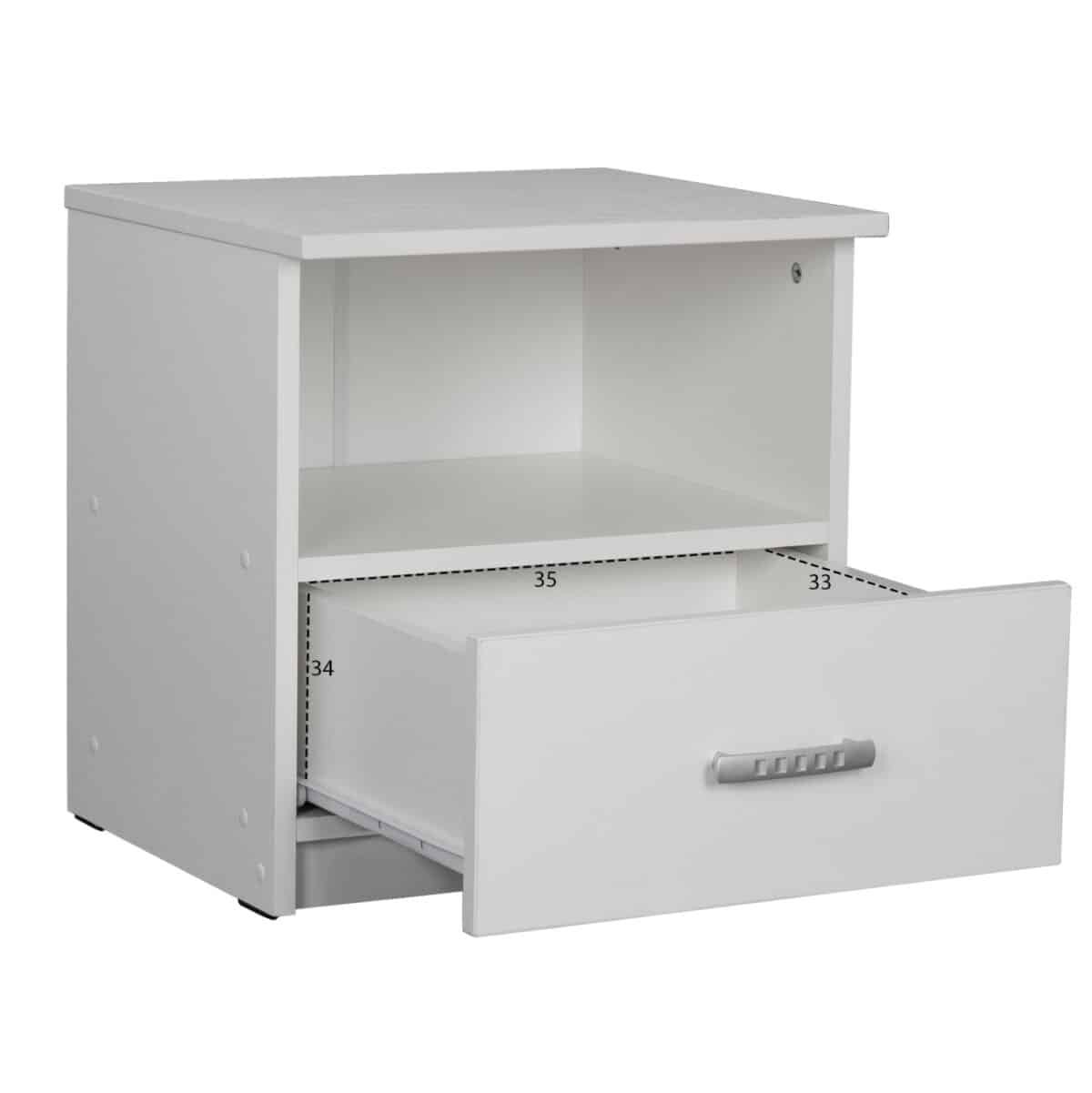 ΣΕΤ ΚΡΕΒΑΤΟΚΑΜΑΡΑΣ 5ΤΜΧ ADLER HM11758.03 ΜΕΛΑΜΙΝΗ ΛΕΥΚΗ-ΓΙΑ ΣΤΡΩΜΑ 160x200εκ - Image 7