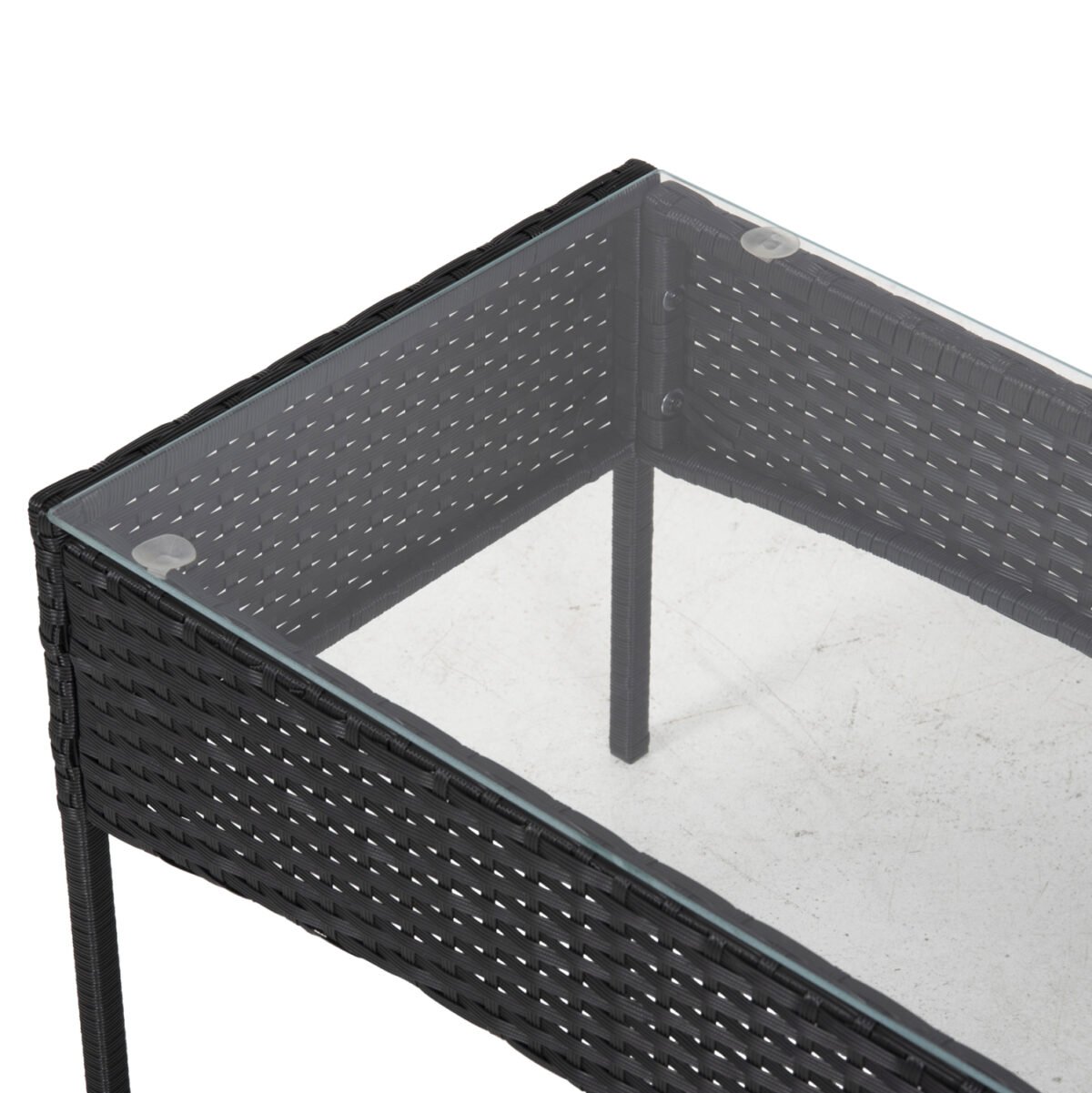 ΣΕΤ ΣΑΛΟΝΙ 4ΤΜΧ STASIA HM6089.01 ΣΥΝΘ.RATTAN ΜΑΥΡΟ-ΚΑΠΟΥΤΣΙΝΟ ΜΑΞΙΛΑΡΙΑ - Image 7