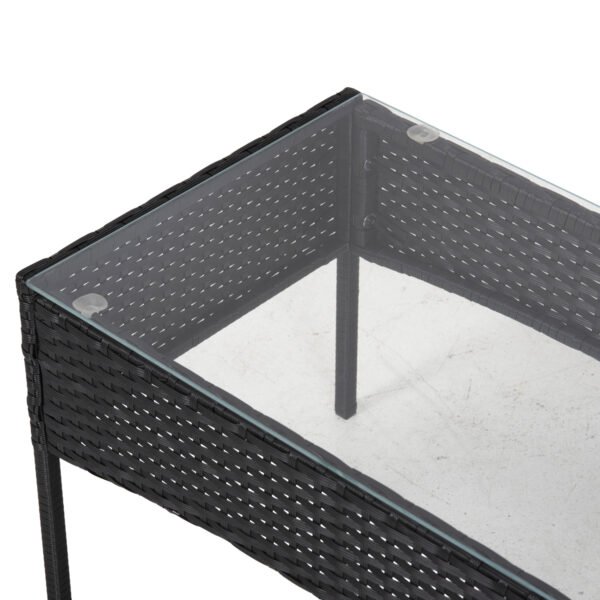 ΣΕΤ ΣΑΛΟΝΙ 4ΤΜΧ STASIA HM6089.01 ΣΥΝΘ.RATTAN ΜΑΥΡΟ-ΚΑΠΟΥΤΣΙΝΟ ΜΑΞΙΛΑΡΙΑ - Image 7