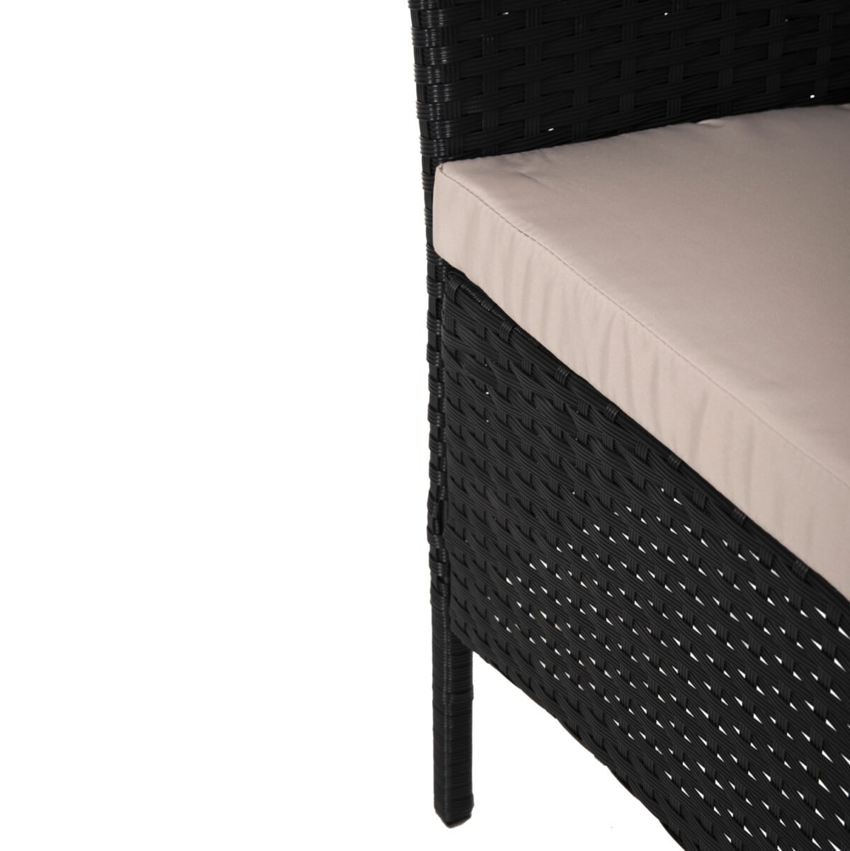 ΣΕΤ ΣΑΛΟΝΙ 4ΤΜΧ STASIA HM6089.01 ΣΥΝΘ.RATTAN ΜΑΥΡΟ-ΚΑΠΟΥΤΣΙΝΟ ΜΑΞΙΛΑΡΙΑ - Image 9