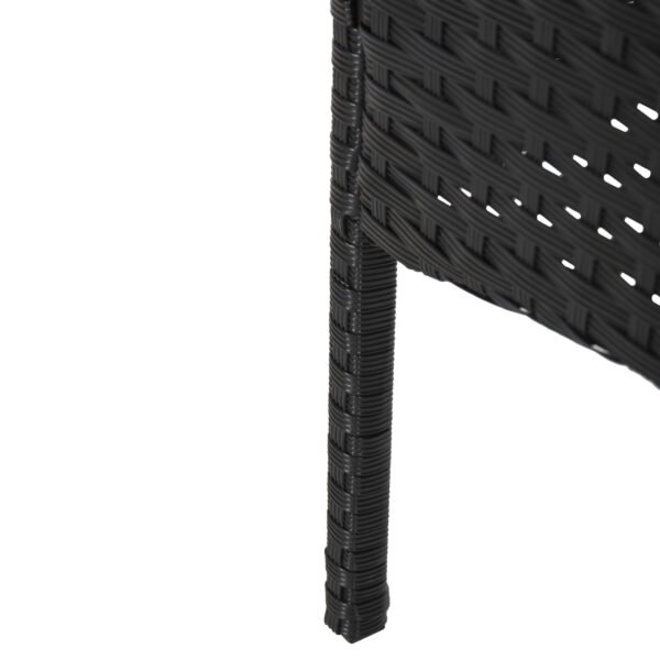 ΣΕΤ ΣΑΛΟΝΙ 4ΤΜΧ STASIA HM6089.04 ΣΥΝΘ.RATTAN ΜΑΥΡΟ-ΜΠΕΖ ΜΑΞΙΛΑΡΙΑ - Image 9