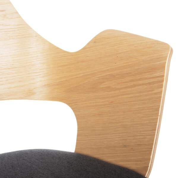 ΣΕΤ ΤΡΑΠΕΖΑΡΙΑ ΕΣΩΤ. ΧΩΡΟΥ 5ΤΜΧ HM11972 ΤΡΑΠΕΖΙ DENTY & 4 ΚΑΡΕΚΛΕΣ VELP(ΟΑΚ-ΓΚΡΙ) - Image 7