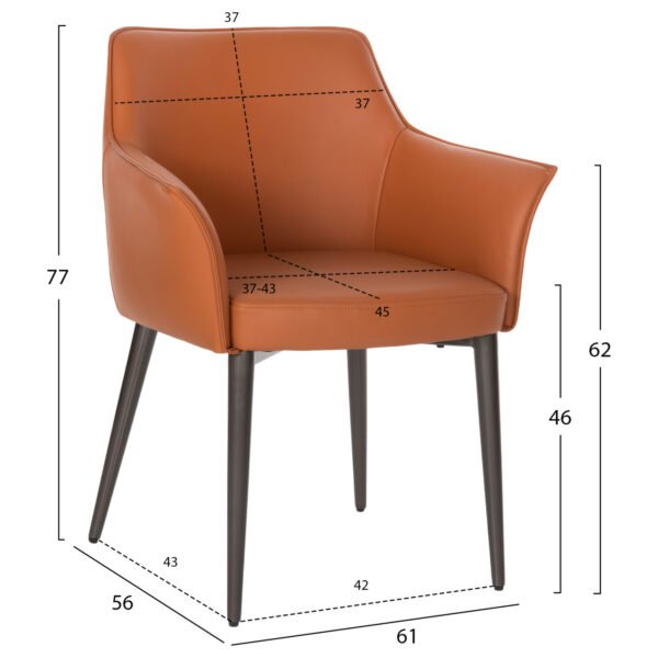 ΣΕΤ ΤΡΑΠΕΖΑΡΙΑ ΕΣΩΤΕΡΙΚΟΥ ΧΩΡΟΥ 7ΤΜΧ HM11960 ΤΡΑΠΕΖΙ HEFF & 6 ΠΟΛΥΘΡΟΝΕΣ HELM - Image 3