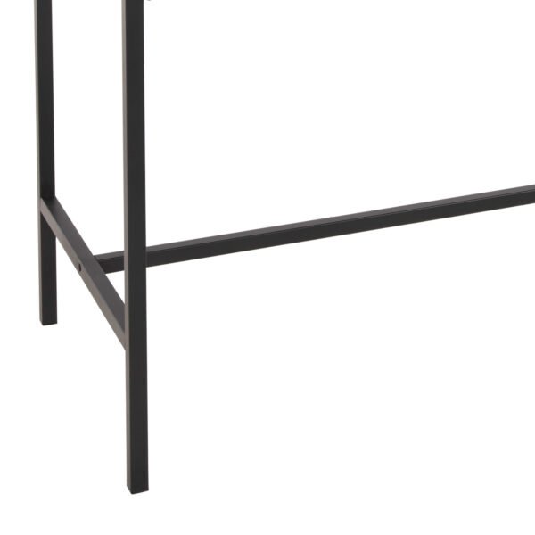 ΣΕΤ ΤΡΑΠΕΖΑΡΙΑ ΜΠΑΡ 5ΤΜΧ BOXY HM9882.01 ΜΑΥΡΟ ΜΕΤΑΛΛΟ-ΜΕΛΑΜΙΝΗ ΣΕ SONAMA - Image 7