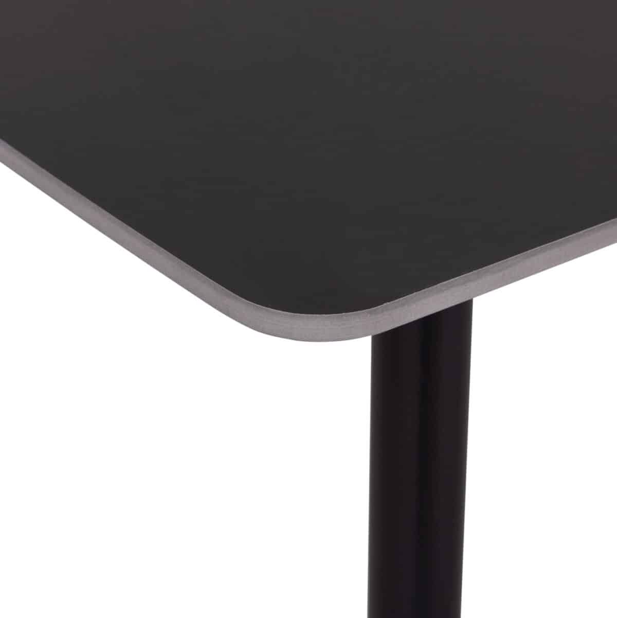 ΣΕΤ ΤΡΑΠΕΖΑΡΙΑΣ 5ΤΜΧ RAVEN HM21068.02 ΚΕΡΑΜΙΚΟ TOP ΜΑΥΡΟ ΜΑΡΜΑΡΟ--ΓΚΡΙ ΥΦΑΣΜΑ - Image 4