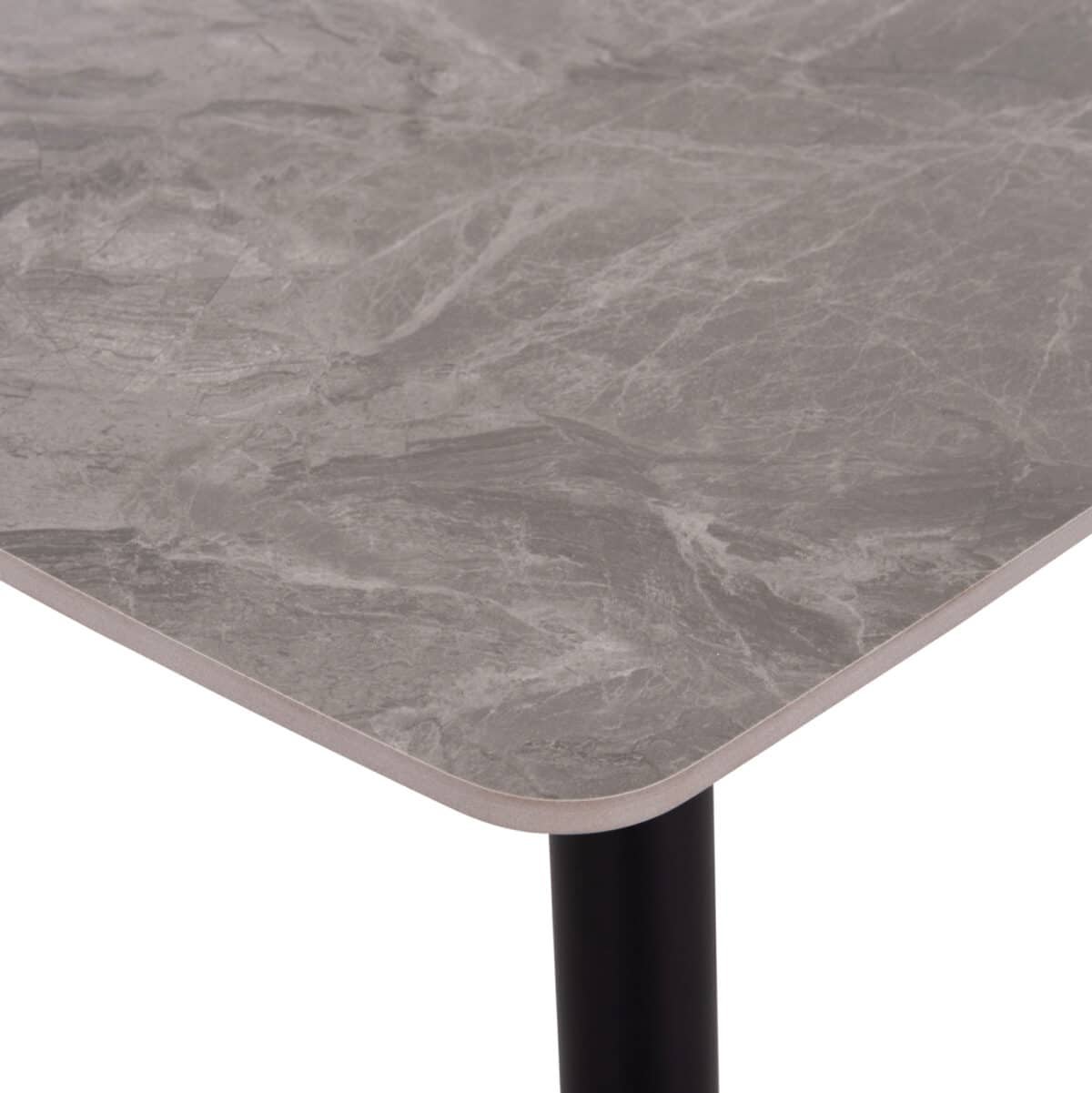 ΣΕΤ ΤΡΑΠΕΖΑΡΙΑΣ 5ΤΜΧ RAVEN HM21068.03 ΚΕΡΑΜΙΚΟ TOP ΓΚΡΙ ΜΑΡΜΑΡΟ--ΓΚΡΙ ΥΦΑΣΜΑ - Image 7