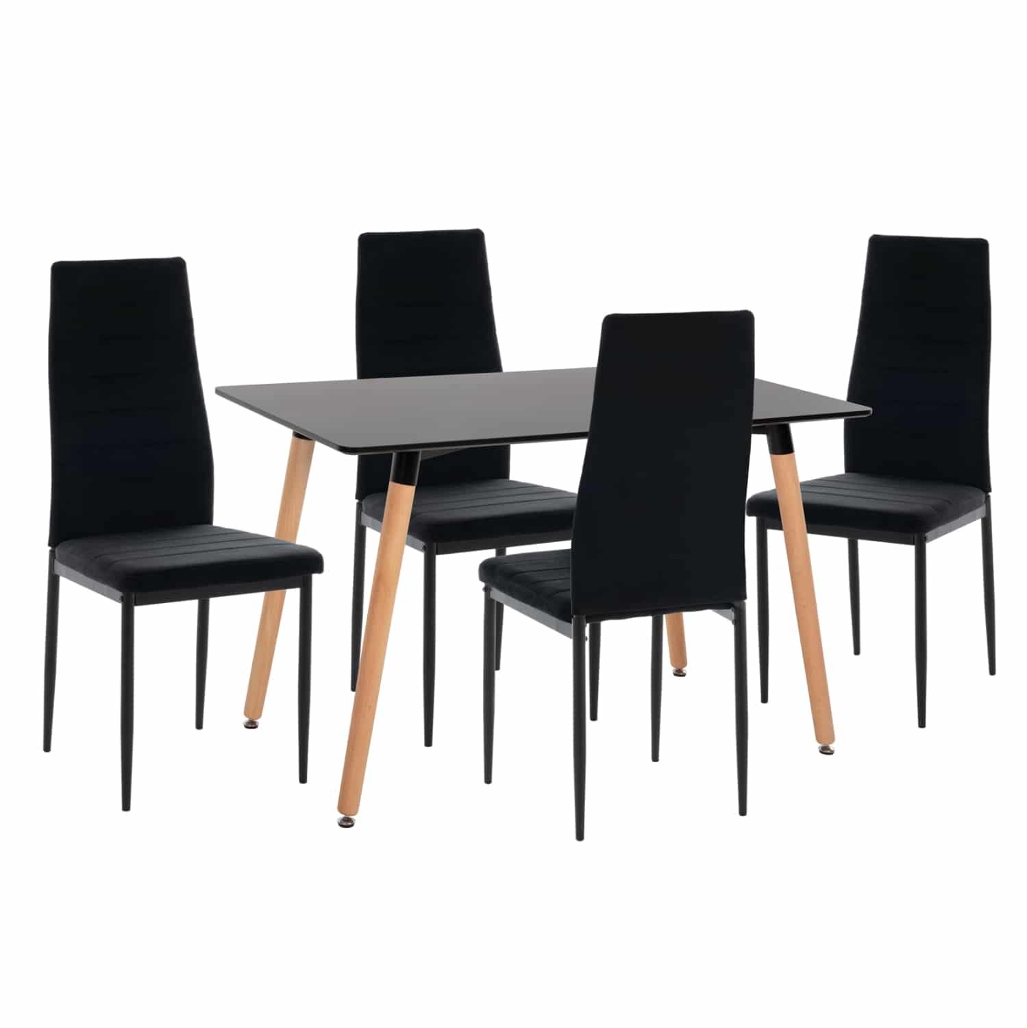 ΣΕΤ ΤΡΑΠΕΖΑΡΙΑΣ 5ΤΜΧ MINIMAL HM21173 MDF TOP ΜΑΥΡΟ-ΒΕΛΟΥΔΟ & ΜΕΤΑΛΛΟ ΜΑΥΡΟ ΣΕΤ ΤΡΑΠΕΖΑΡΙΑΣ 5ΤΜΧ MINIMAL HM21173 MDF TOP ΜΑΥΡΟ-ΒΕΛΟΥΔΟ & ΜΕΤΑΛΛΟ ΜΑΥΡΟ