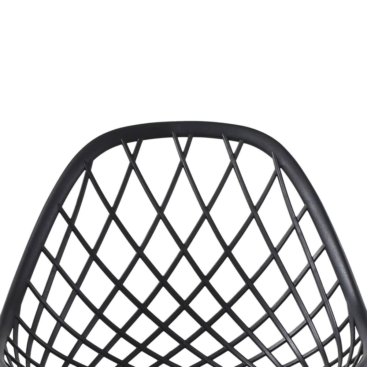 ΣΕΤ ΤΡΑΠΕΖΑΡΙΑΣ 5ΤΜΧ LIO HM21175 MDF TOP & ΠΟΛΥΠΡΟΠΥΛΕΝΙΟ ΣΕ ΜΑΥΡΟ - Image 5