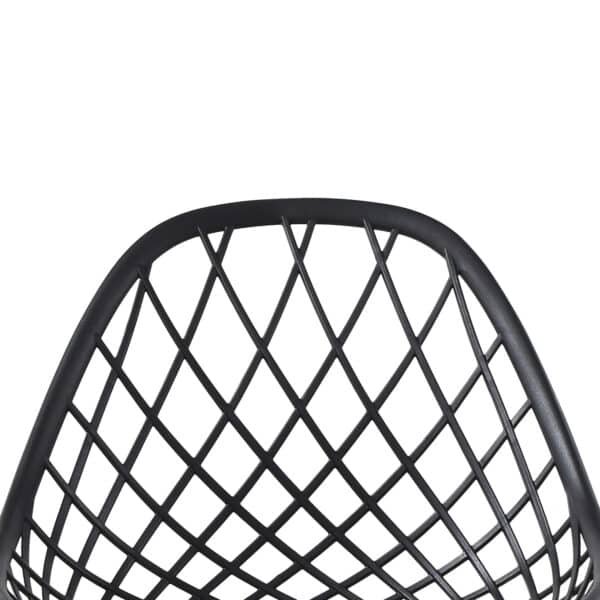 ΣΕΤ ΤΡΑΠΕΖΑΡΙΑΣ 5ΤΜΧ LIO HM21175 MDF TOP & ΠΟΛΥΠΡΟΠΥΛΕΝΙΟ ΣΕ ΜΑΥΡΟ - Image 5