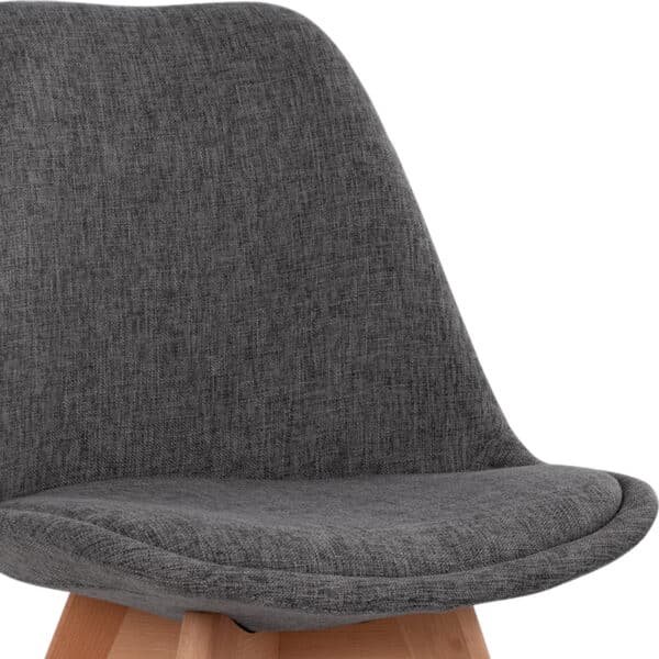 ΣΕΤ ΤΡΑΠΕΖΑΡΙΑΣ 5ΤΜΧ VEGAS HM21177 MDF TOP ΣΕ ΓΚΡΙ--ΥΦΑΣΜΑ ΣΕ ΓΚΡΙ - Image 4