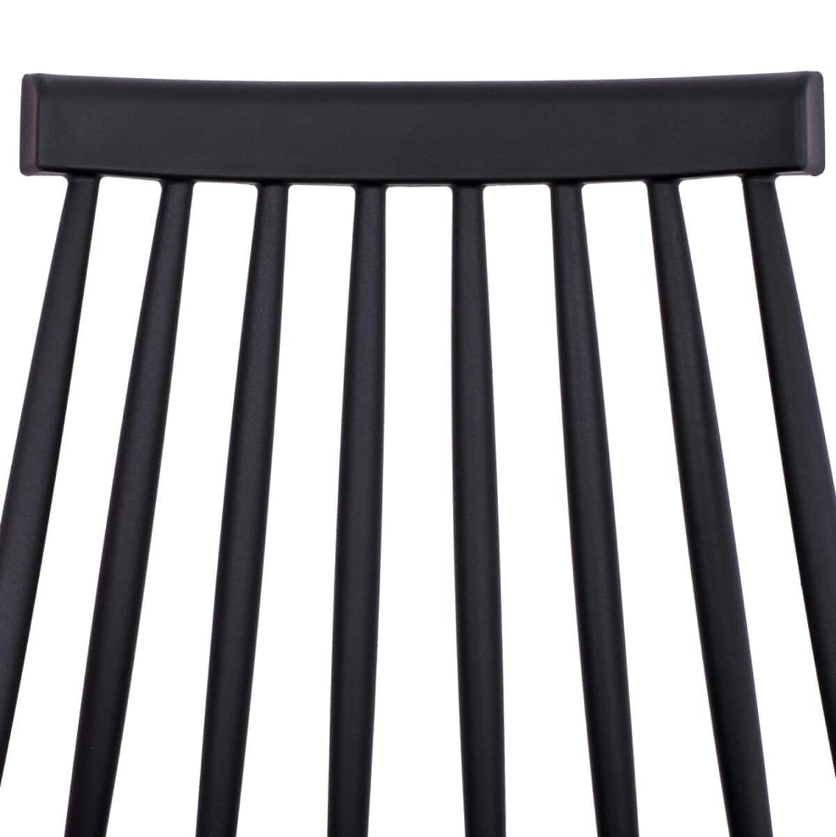 ΣΕΤ ΤΡΑΠΕΖΑΡΙΑΣ 5ΤΜΧ MINIMAL HM21178 MDF TOP ΣΕ ΜΑΥΡΟ-ΣΚΕΛΕΤΟΣ ΣΕ ΦΥΣΙΚΟ ΞΥΛΟΥ - Image 5