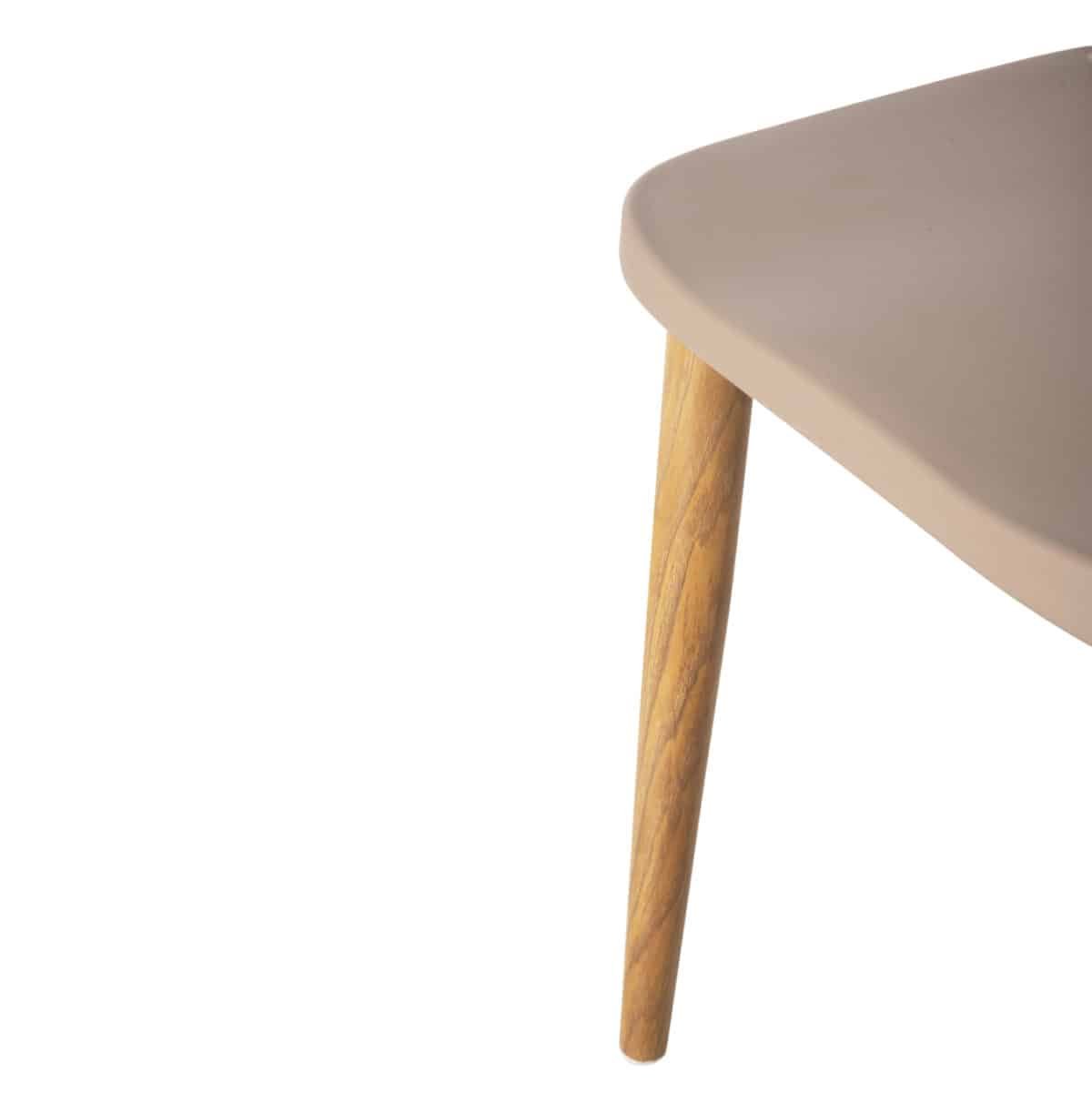 ΣΕΤ ΤΡΑΠΕΖΑΡΙΑΣ 5ΤΜΧ VANESSA HM21181 MDF TOP ΣΕ ΦΥΣΙΚΟ-ΣΚΕΛΕΤΟΣ ΣΕ ΦΥΣΙΚΟ - Image 6