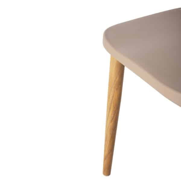 ΣΕΤ ΤΡΑΠΕΖΑΡΙΑΣ 5ΤΜΧ VANESSA HM21181 MDF TOP ΣΕ ΦΥΣΙΚΟ-ΣΚΕΛΕΤΟΣ ΣΕ ΦΥΣΙΚΟ - Image 6