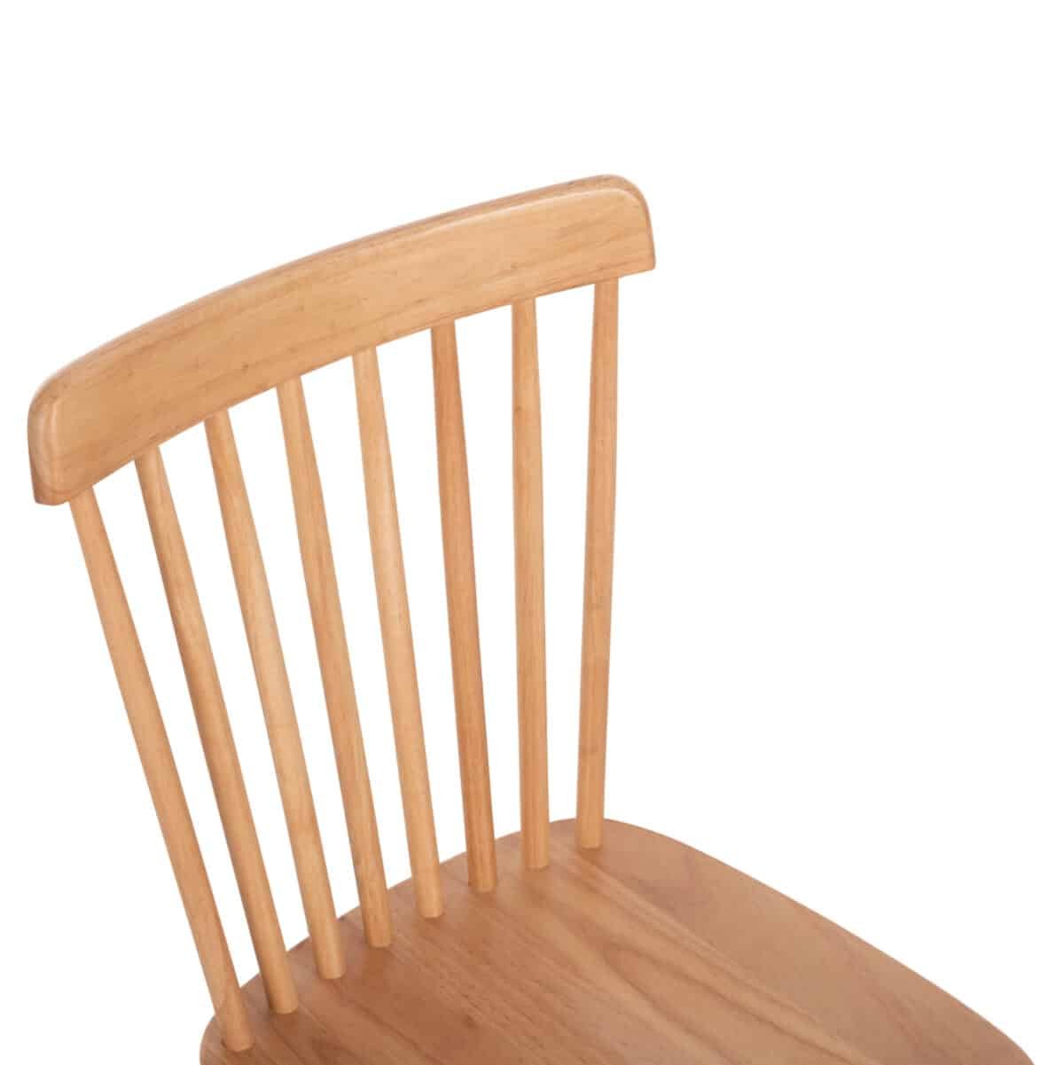 ΣΕΤ ΤΡΑΠΕΖΑΡΙΑΣ 5ΤΜΧ LUCIEN HM21183 MDF TOP & ΞΥΛΟ ΟΞΙΑΣ ΣΕ ΦΥΣΙΚΟ ΧΡΩΜΑ - Image 4