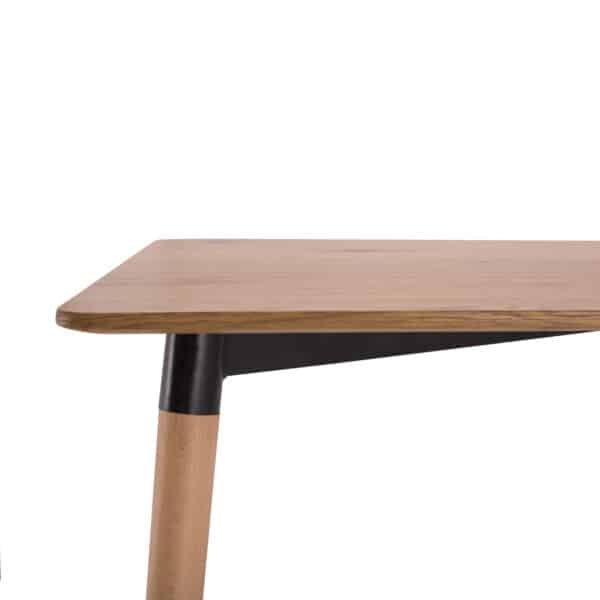 ΣΕΤ ΤΡΑΠΕΖΑΡΙΑΣ 5ΤΜΧ LUCIEN HM21183 MDF TOP & ΞΥΛΟ ΟΞΙΑΣ ΣΕ ΦΥΣΙΚΟ ΧΡΩΜΑ - Image 7