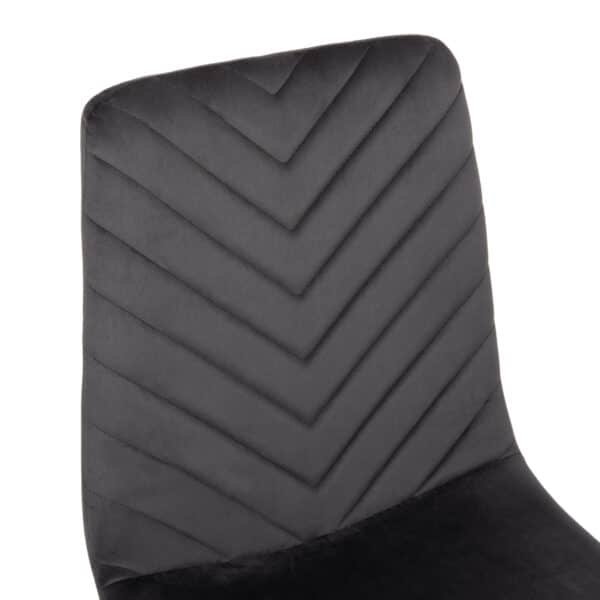 ΣΕΤ ΤΡΑΠΕΖΑΡΙΑΣ 5ΤΜΧ LATRELL HM21192 ΤΡΑΠΕΖΙ ΚΕΡΑΜΙΚΟ TOP-ΒΕΛΟΥΔΟ ΓΚΡΙ ΚΑΡΕΚΛΕΣ - Image 4