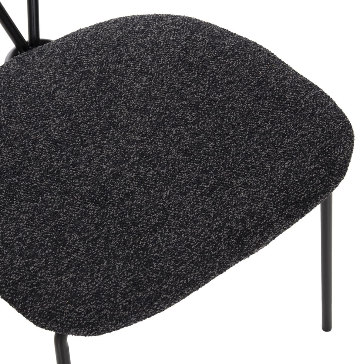 ΣΕΤ ΤΡΑΠΕΖΑΡΙΑΣ 5ΤΜΧ BROLIN HM21200 MDF TOP & ΜΕΤΑΛΛΟ ΜΑΥΡΟ-ΣΚΟΥΡΟ ΓΚΡΙ ΥΦΑΣΜΑ - Image 4