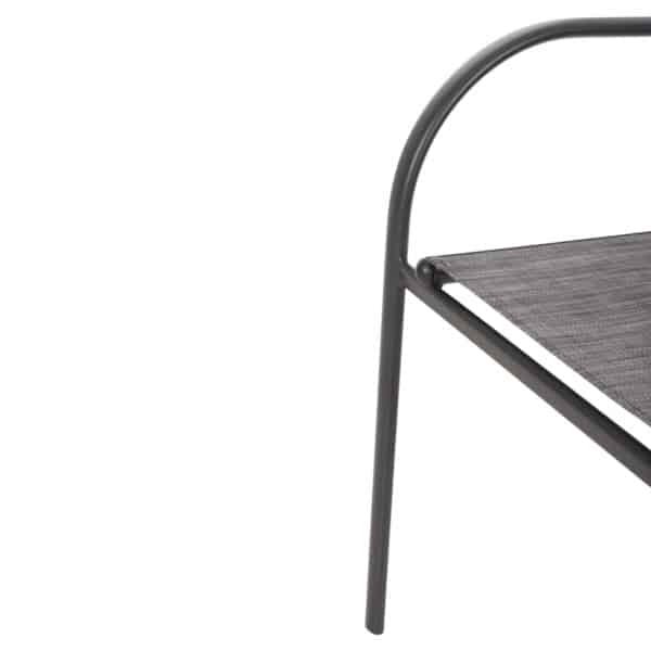 ΣΕΤ ΤΡΑΠΕΖΑΡΙΑΣ 5ΤΜΧ REDAN HM21223 ΤΡΑΠΕΖΙ & 4 ΠΟΛΥΘΡΟΝΕΣ ΣΕ ΓΚΡΙ - Image 5