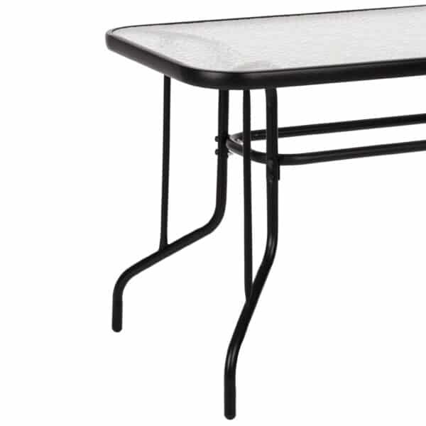 ΣΕΤ ΤΡΑΠΕΖΑΡΙΑΣ 5ΤΜΧ REDAN HM21223.01 ΤΡΑΠΕΖΙ & 4 ΠΟΛΥΘΡΟΝΕΣ ΣΕ ΜΑΥΡΟ - Image 7