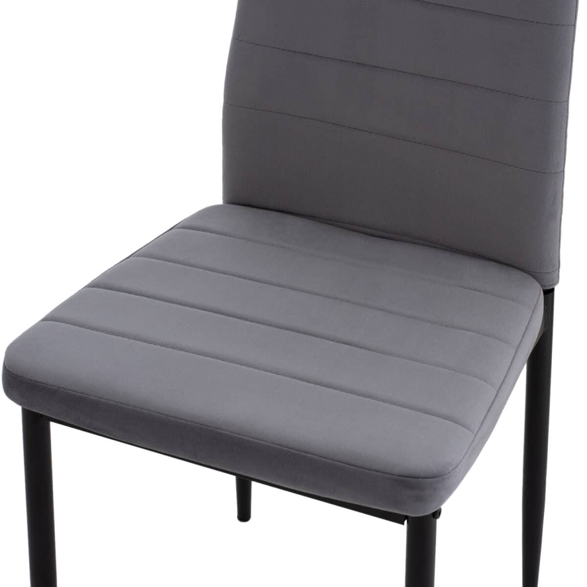 ΣΕΤ ΤΡΑΠΕΖΑΡΙΑΣ 5ΤΜΧ RAVEN HM21224.03 ΚΕΡΑΜΙΚΟ TOP ΓΚΡΙ ΜΑΡΜΑΡΟ--ΒΕΛΟΥΔΟ ΓΚΡΙ - Image 7