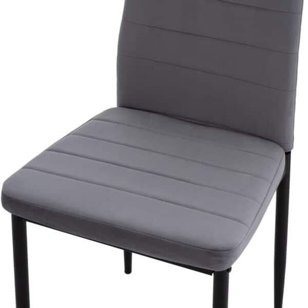 ΣΕΤ ΤΡΑΠΕΖΑΡΙΑΣ 5ΤΜΧ RAVEN HM21224.03 ΚΕΡΑΜΙΚΟ TOP ΓΚΡΙ ΜΑΡΜΑΡΟ--ΒΕΛΟΥΔΟ ΓΚΡΙ - Image 7